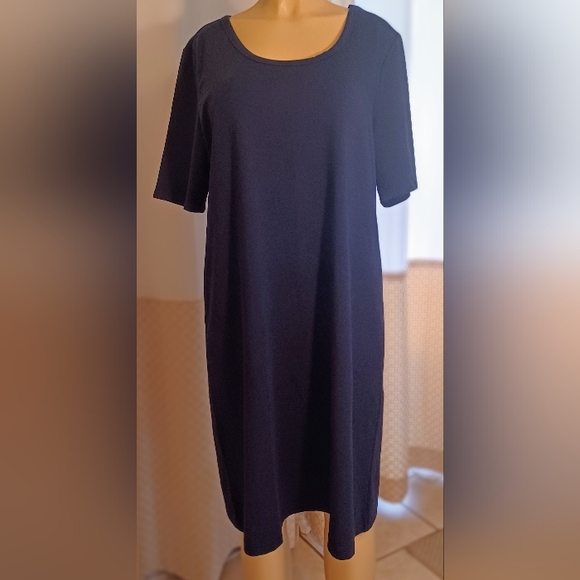 J. Jill Pima Cotton Blend Dress - Picture 3 of 10